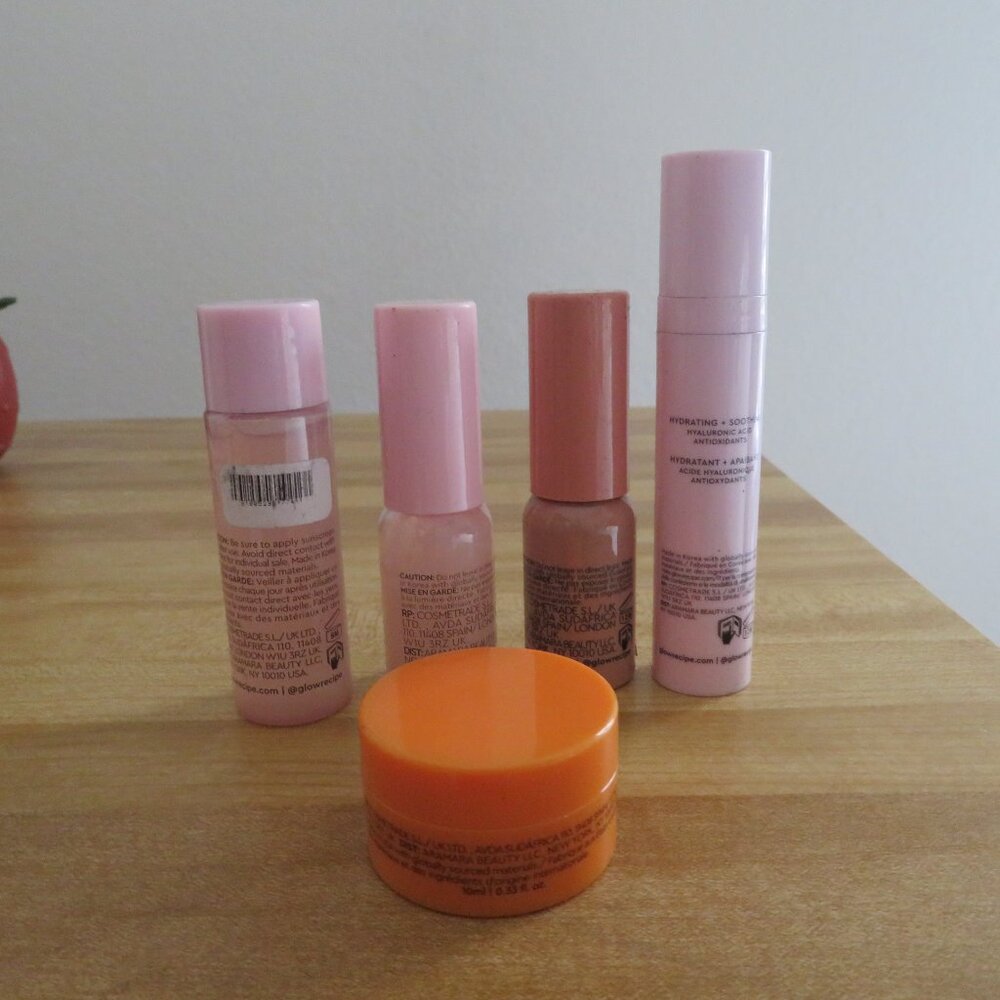 GLOW RECIPE - Set of 5 Mini/Deluxe Sample Sized Products - NWOT - Picture 5 of 8